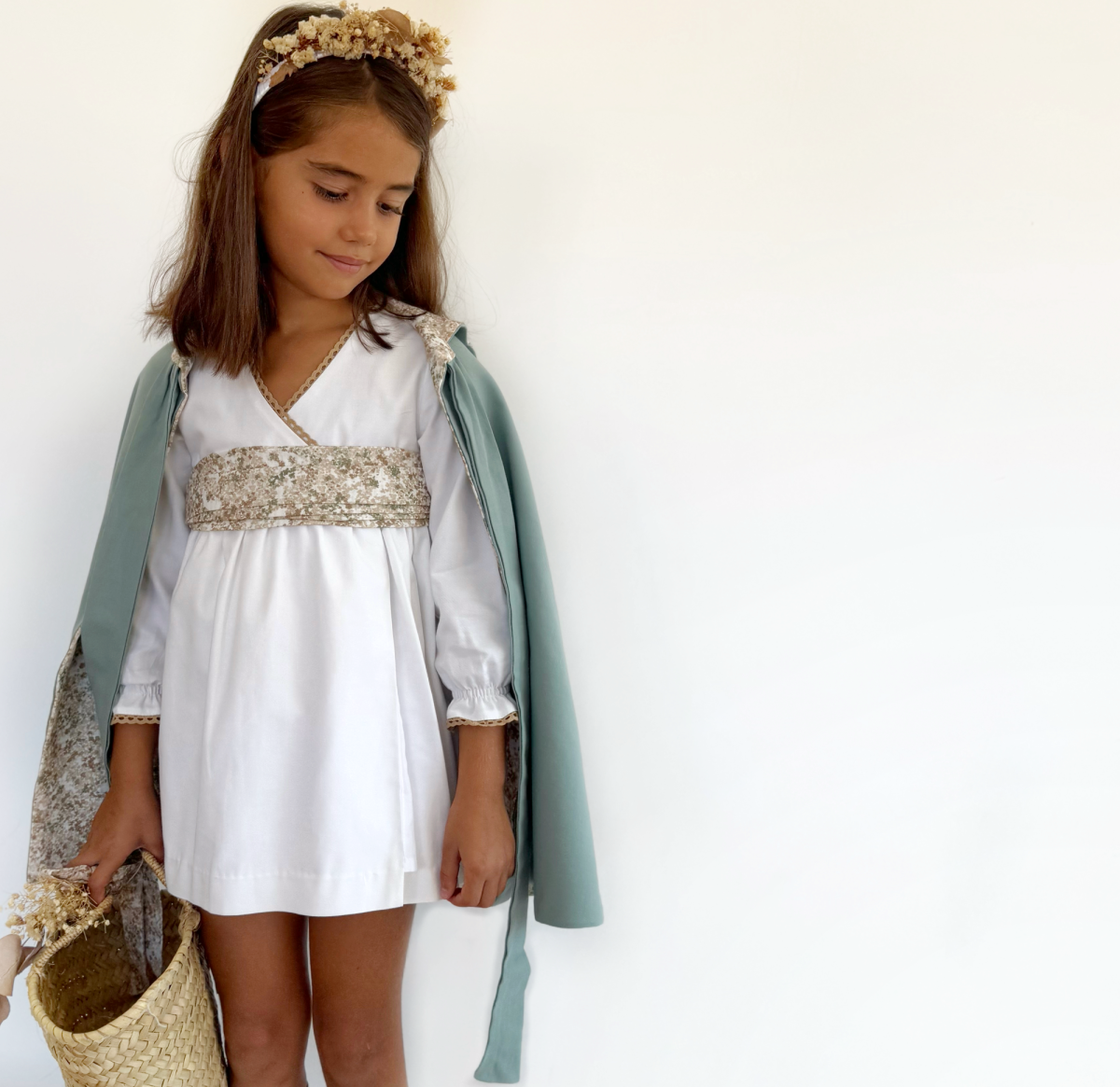 Vestido Niña Cruzado - Imagen 4