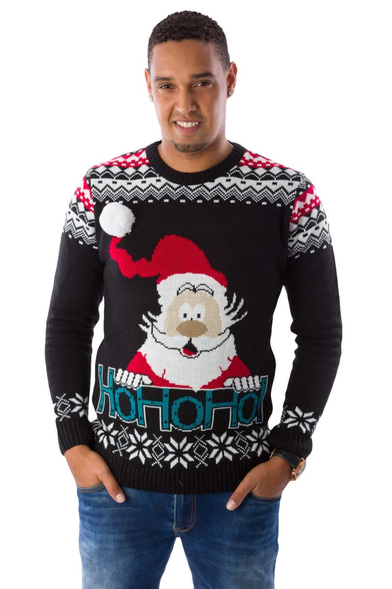 Jersey de Navidad para Hombre Papá Noel en 3D - Imagen 6