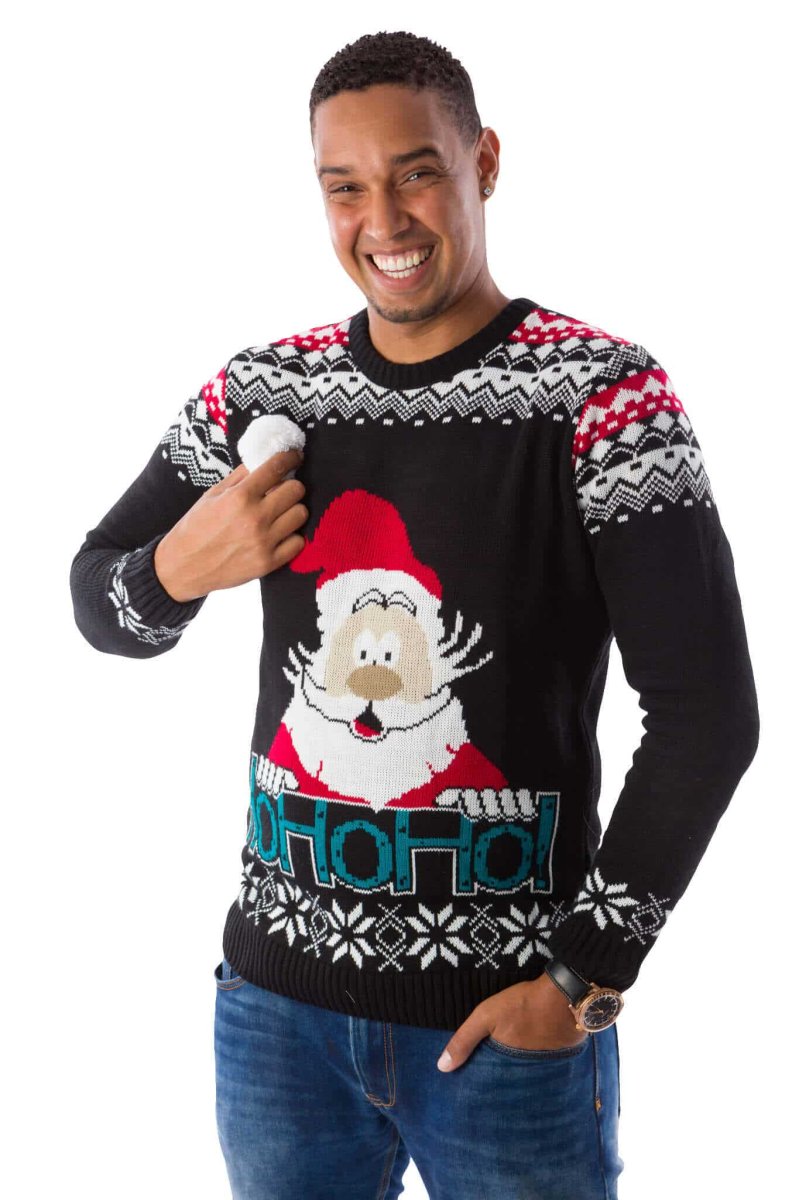 Jersey de Navidad para Hombre Papá Noel en 3D - Imagen 5