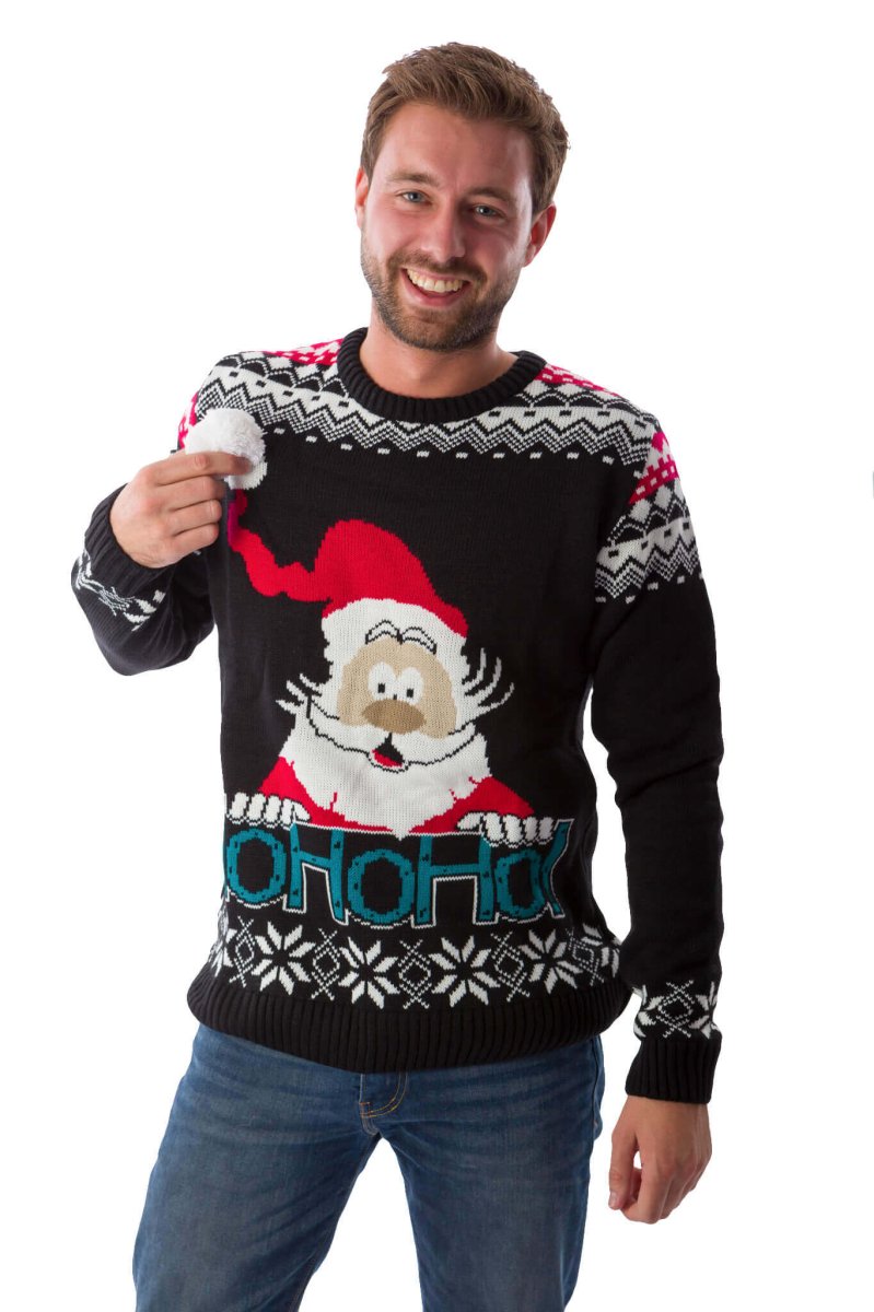 Jersey de Navidad para Hombre Papá Noel en 3D - Imagen 4