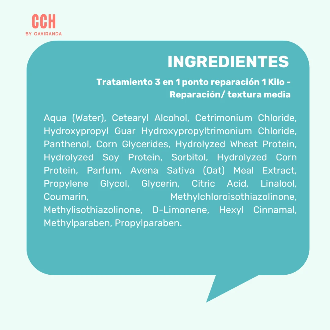 Tratamiento 3 en 1 ponto reparación 1 Kilo - Reparación/ textura media - Imagen 3