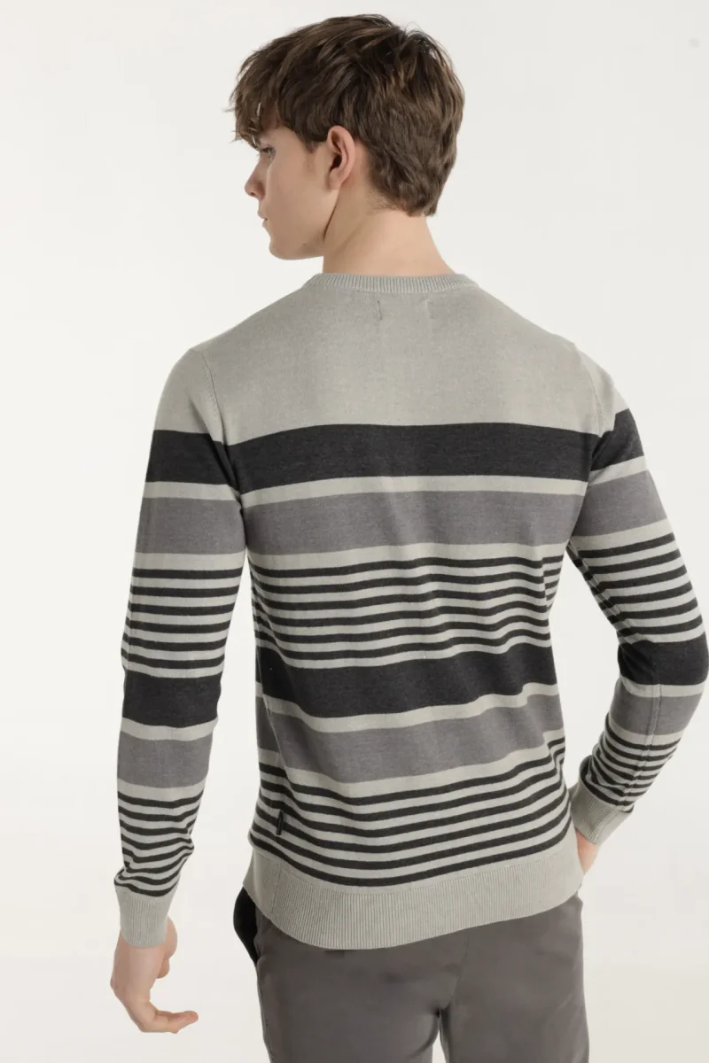 Jersey Rayas Gris - Imagen 4