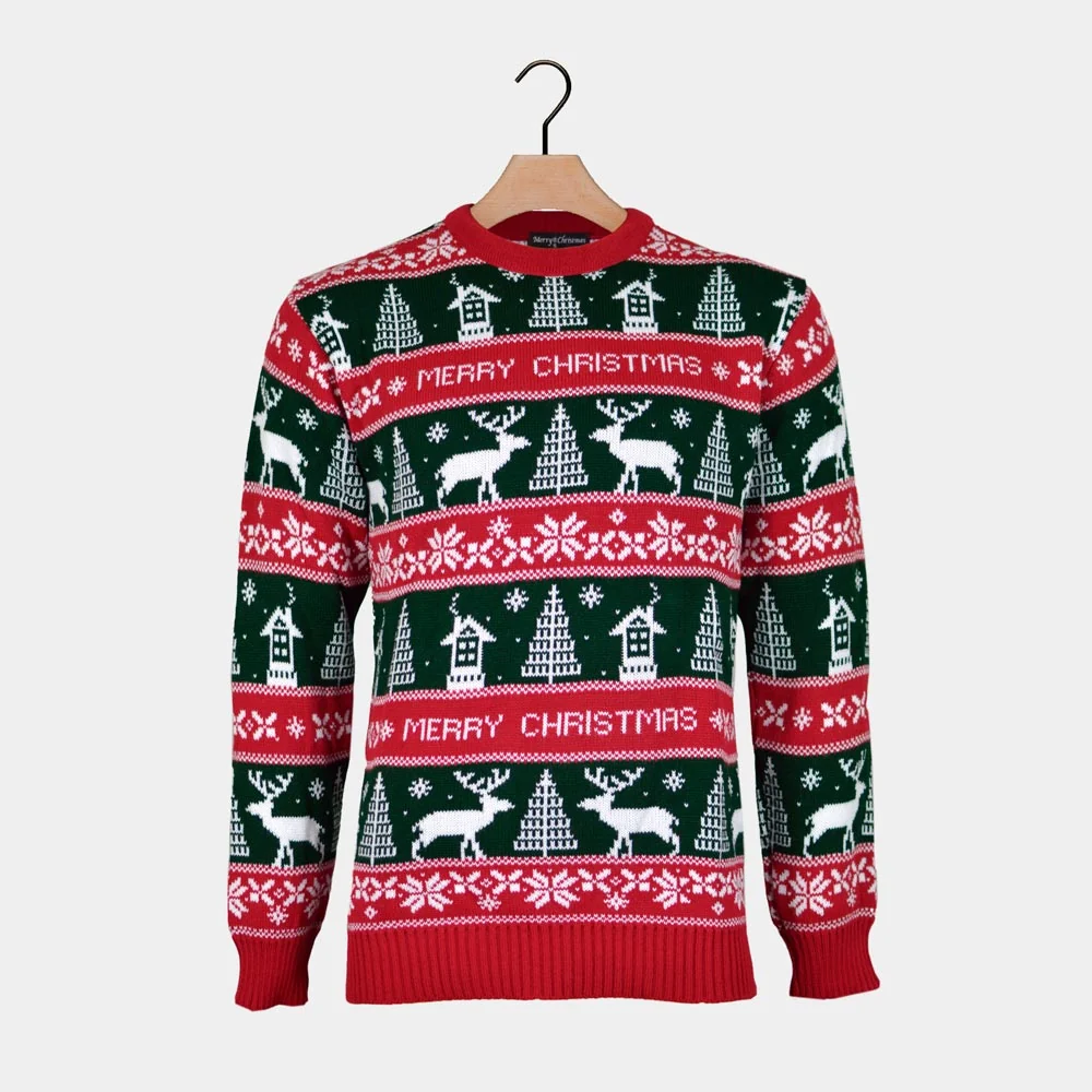 Jersey de Navidad Merry Christmas con Renos - Imagen 6