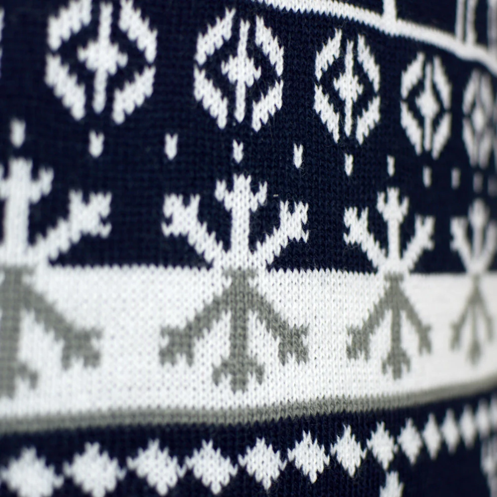 Jersey de Navidad para Niña y Niño cenefas de Renos y Árboles - Imagen 6