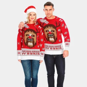 Jersey de Navidad Parejas Wookiee
