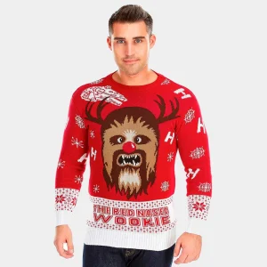 Jersey de Navidad para Hombre Wookiee