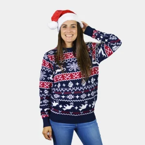 Jersey de Navidad Parejas Renos y Motivos Navideños