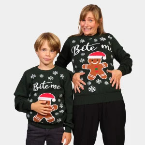 Jersey de Navidad Bite Me Gingerbread
