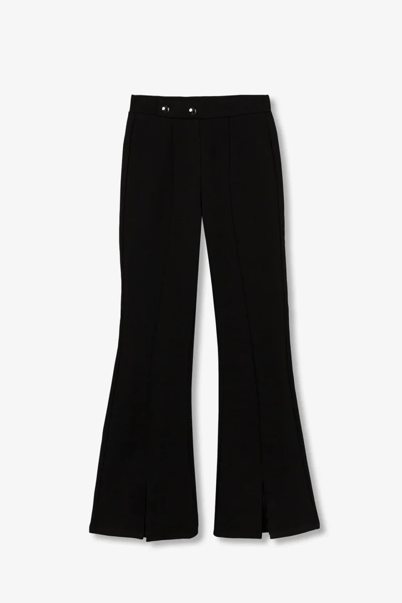 Leggings Flare Negros - Imagen 4