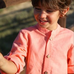 Camisa Niño Coral 8 años