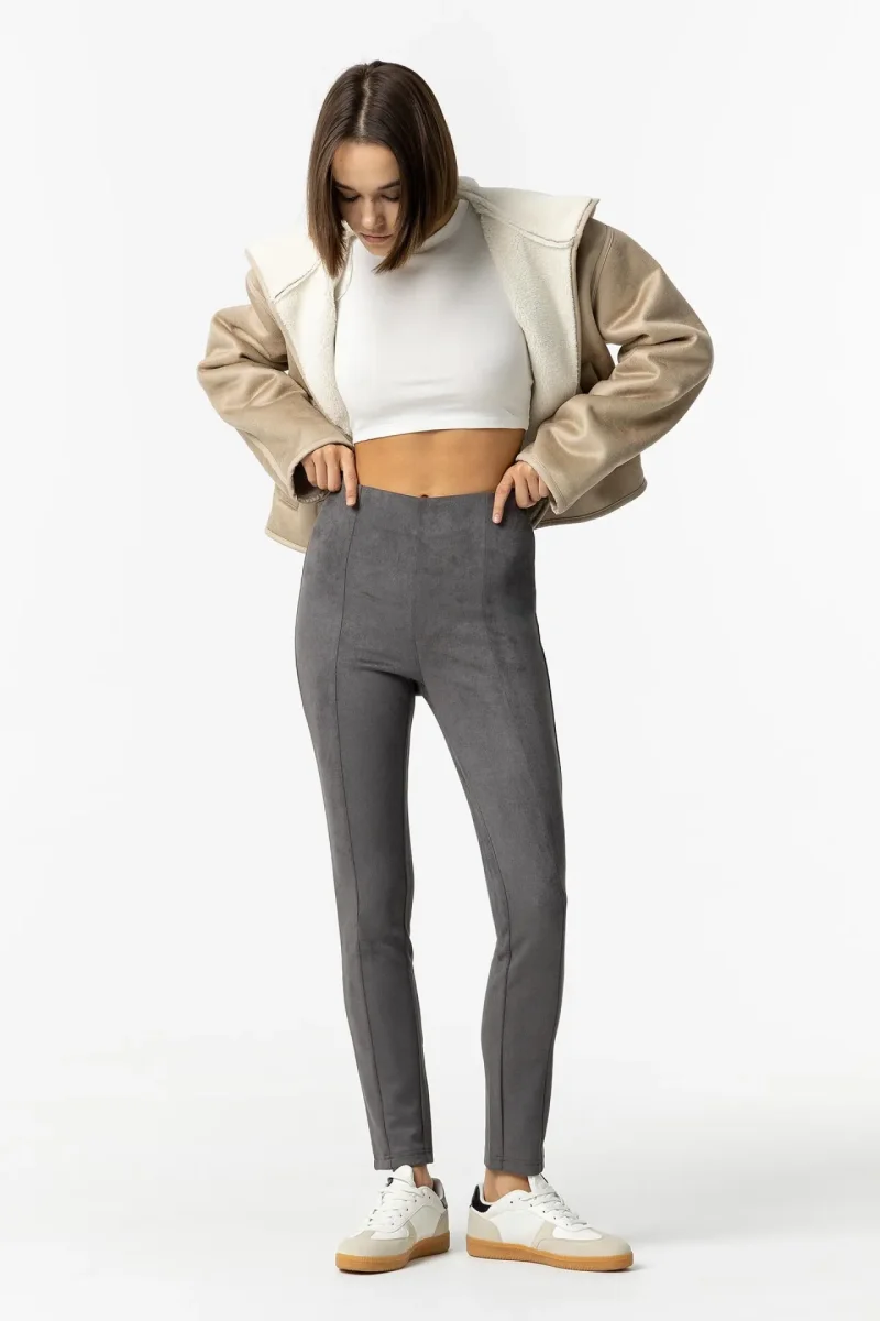 Pantalón Antelina Gris - Imagen 3