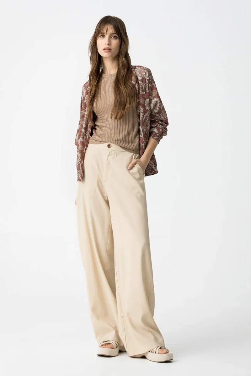 Pantalón Vestir Wide - Imagen 4