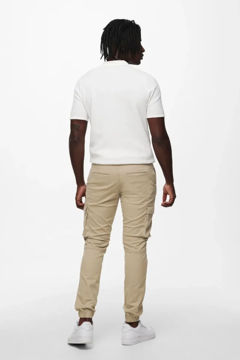 Pantalón Cargo Marrón - Imagen 4