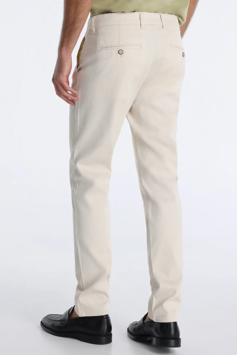 Pantalón Chino Blanco Roto - Imagen 4