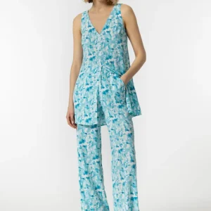 Pantalón Flores Azules