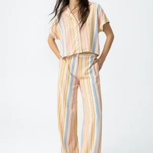 Pantalón Wide Rayas