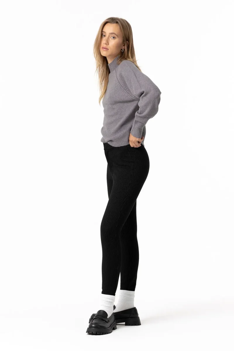 Pantalón Slim Rayas - Imagen 3