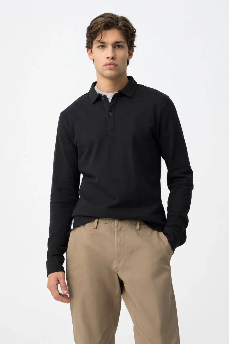 Polo Manga Larga