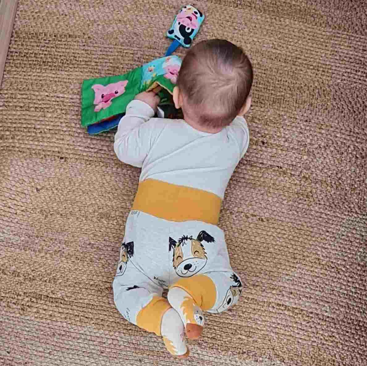 Pantalones para bebe de perros que se adaptan al crecimiento - Imagen 3
