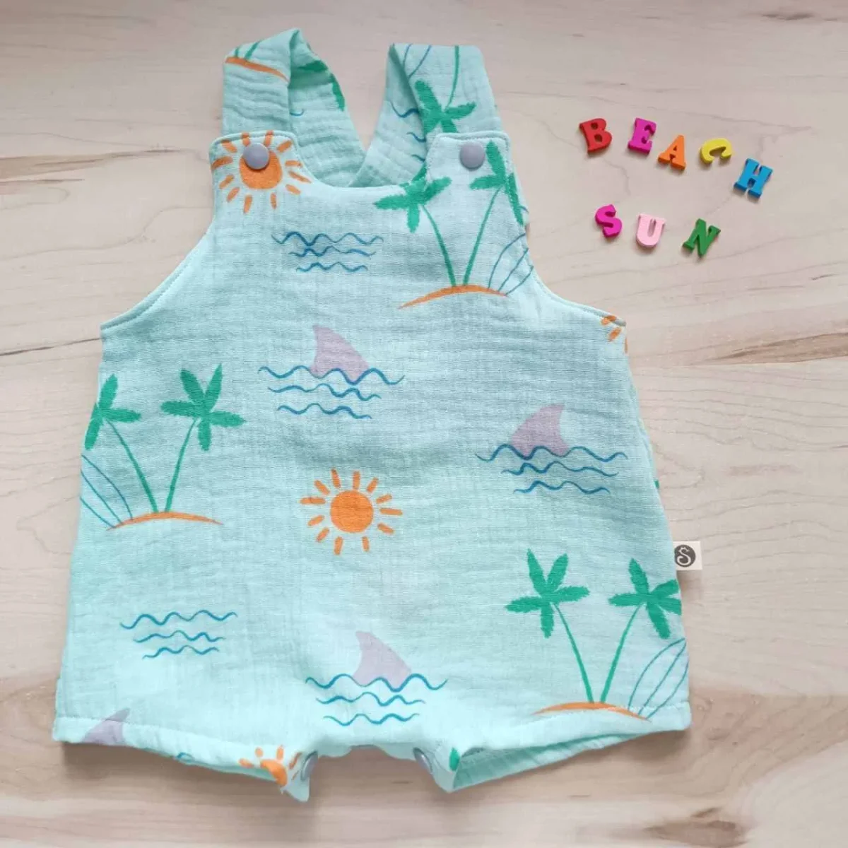 Peto verano muselina hasta talla 3-4 años