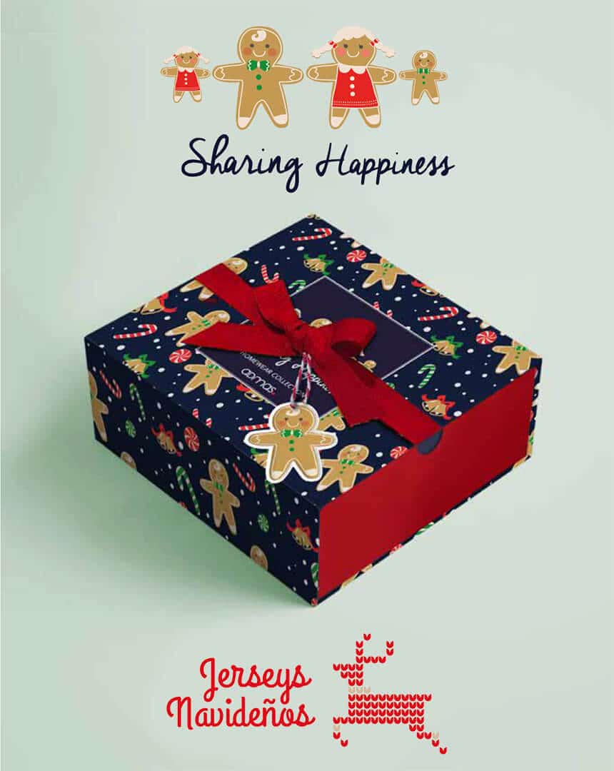 Pijama de Navidad Niña Sharing Happiness - Imagen 6