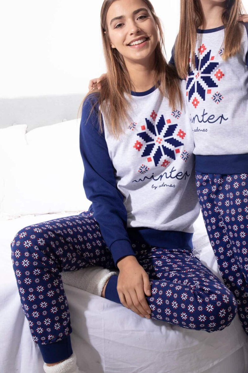 Pijama de Navidad Let It Snow Mujer - Imagen 6
