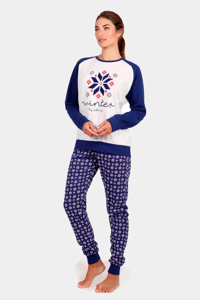 Pijama de Navidad Let It Snow Mujer - Imagen 3