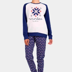 Pijama de Navidad Let It Snow Mujer