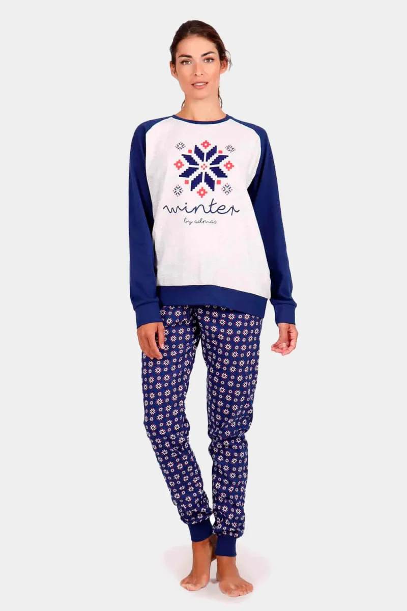Pijama de Navidad Let It Snow Mujer