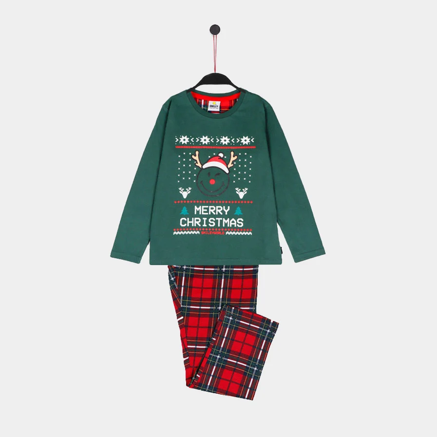 Pijama de Navidad Niño Smile