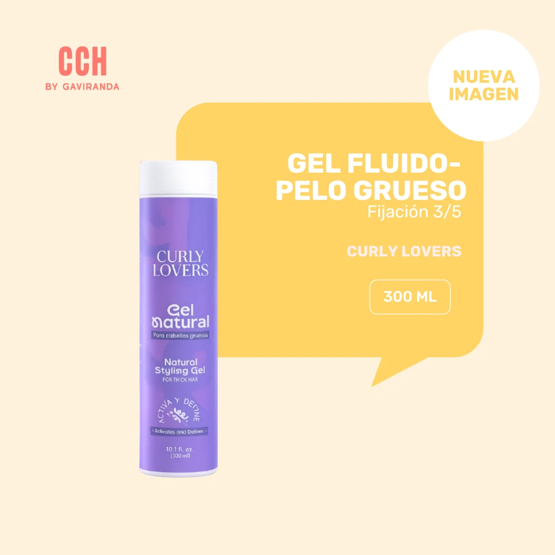 Gel para definir los rizos Curly Lovers 300 ml- (Elige grosor de pelo)- Fijación baja/media - Imagen 5