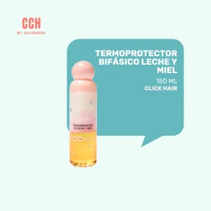 Termoprotector bifásico Leche y miel Click Hair 150ml- Termoprotector