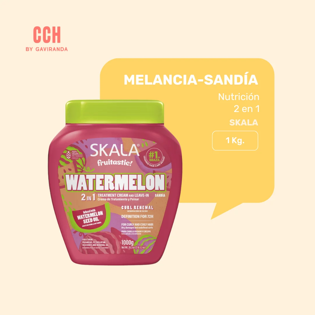 Tratamiento 3 en 1 skala frutástica watermelon (sandía) 1 Kilo - Nutrición/ textura media - Imagen 2