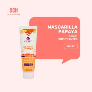 Mascarilla de Papaya Curly Lovers 250gr- Hidratación