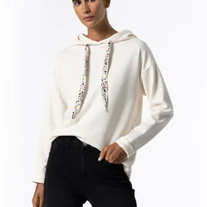 Sudadera Beige con Capucha