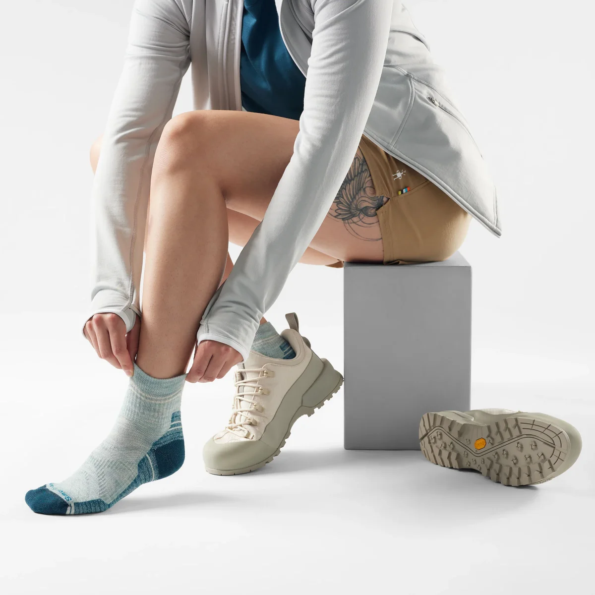Wandersocken Light Cushion Ankle für Damen - Imagen 3