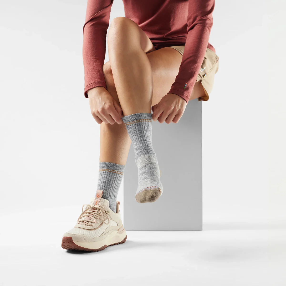 Wandersocken Light Cushion Crew für Damen - Imagen 3