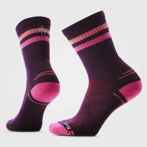 Wandersocken Light Cushion Crew mit Tube Stripe-Print für Damen