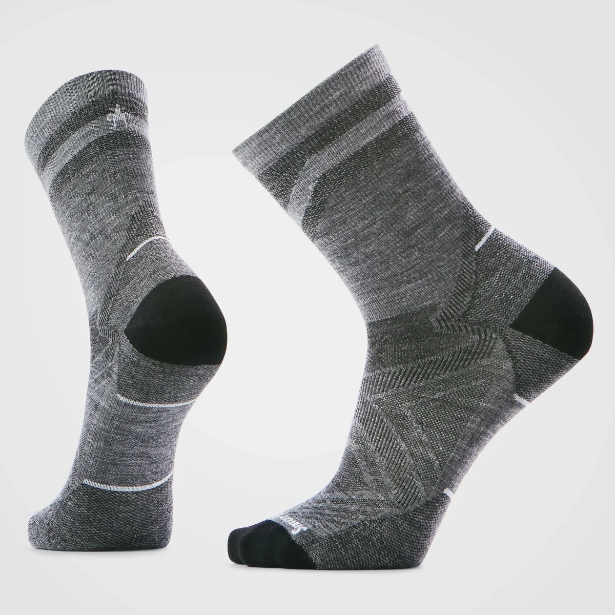 Laufsocken Zero Cushion Mid Crew mit Print