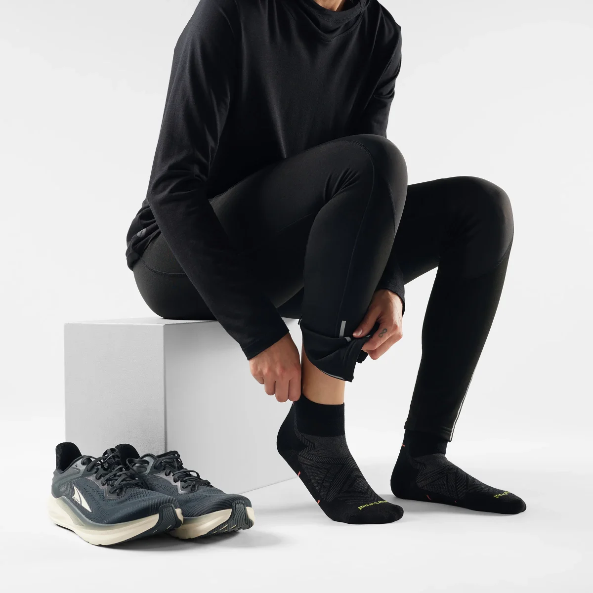 Laufsocken Zero Cushion Ankle für Damen - Imagen 3
