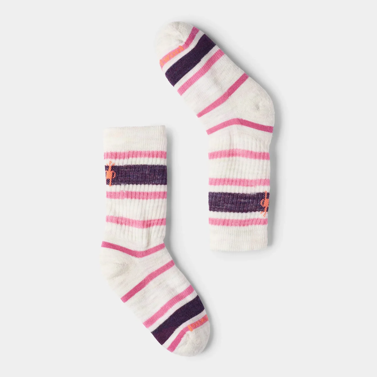 Wandersocken Light Cushion Crew mit Streifen für Kinder - Imagen 2