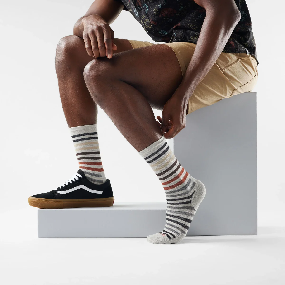 Alltagssocken Crew mit Spruce Street-Print - Imagen 3