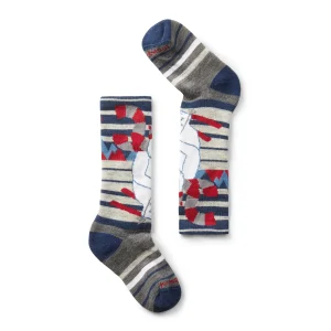 Wintersportsocken Full Cushion OTC mit Polar Bear-Print für Kinder