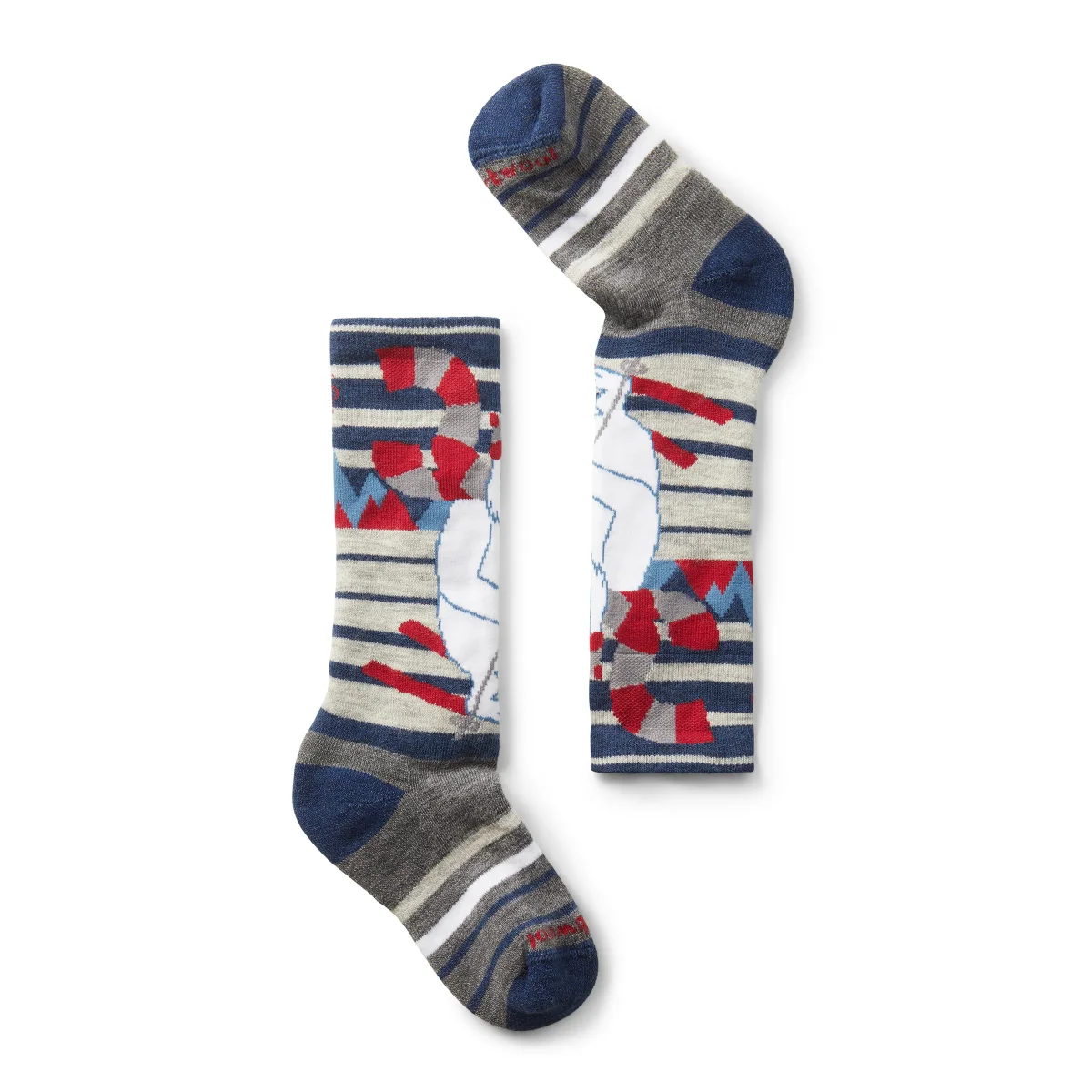 Wintersportsocken Full Cushion OTC mit Polar Bear-Print für Kinder - Imagen 2