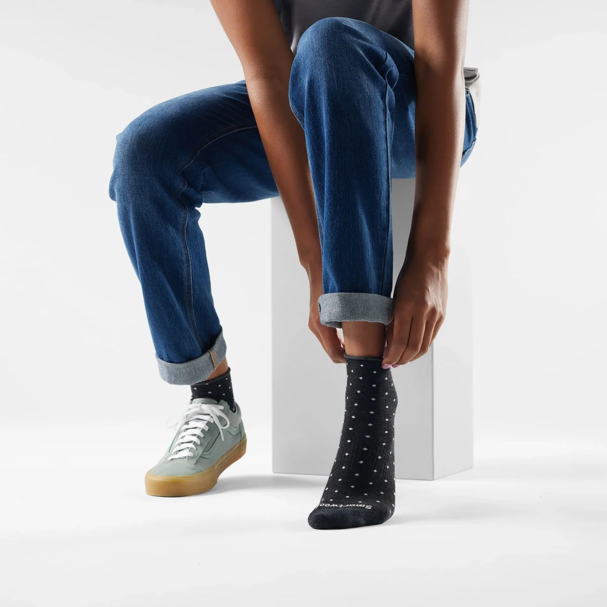 Alltagssöcken mit Classic Dot-Print für Damen - Imagen 3