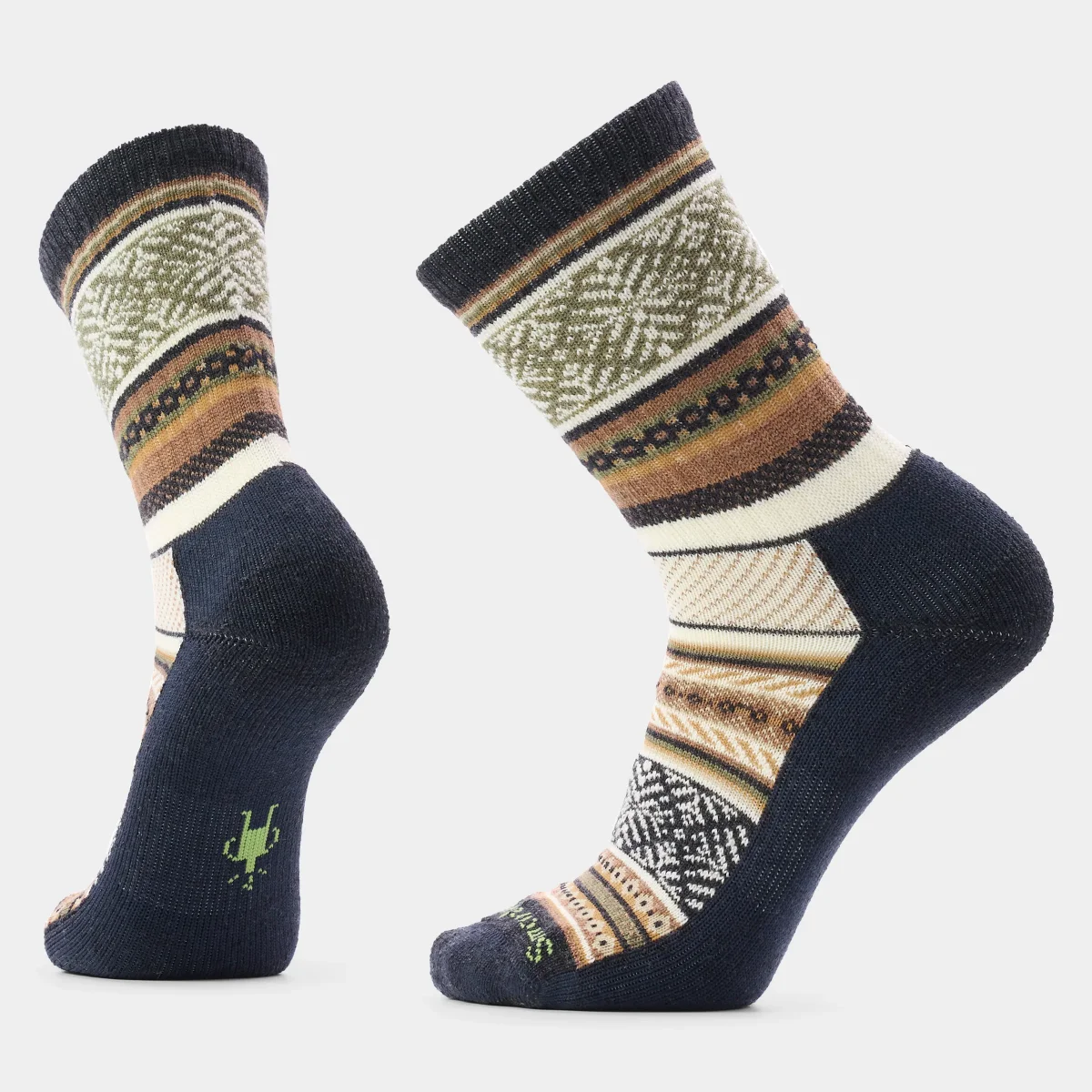 Alltagssocken Cozy Crew mit Fair Isle Sweater-Print - Imagen 2