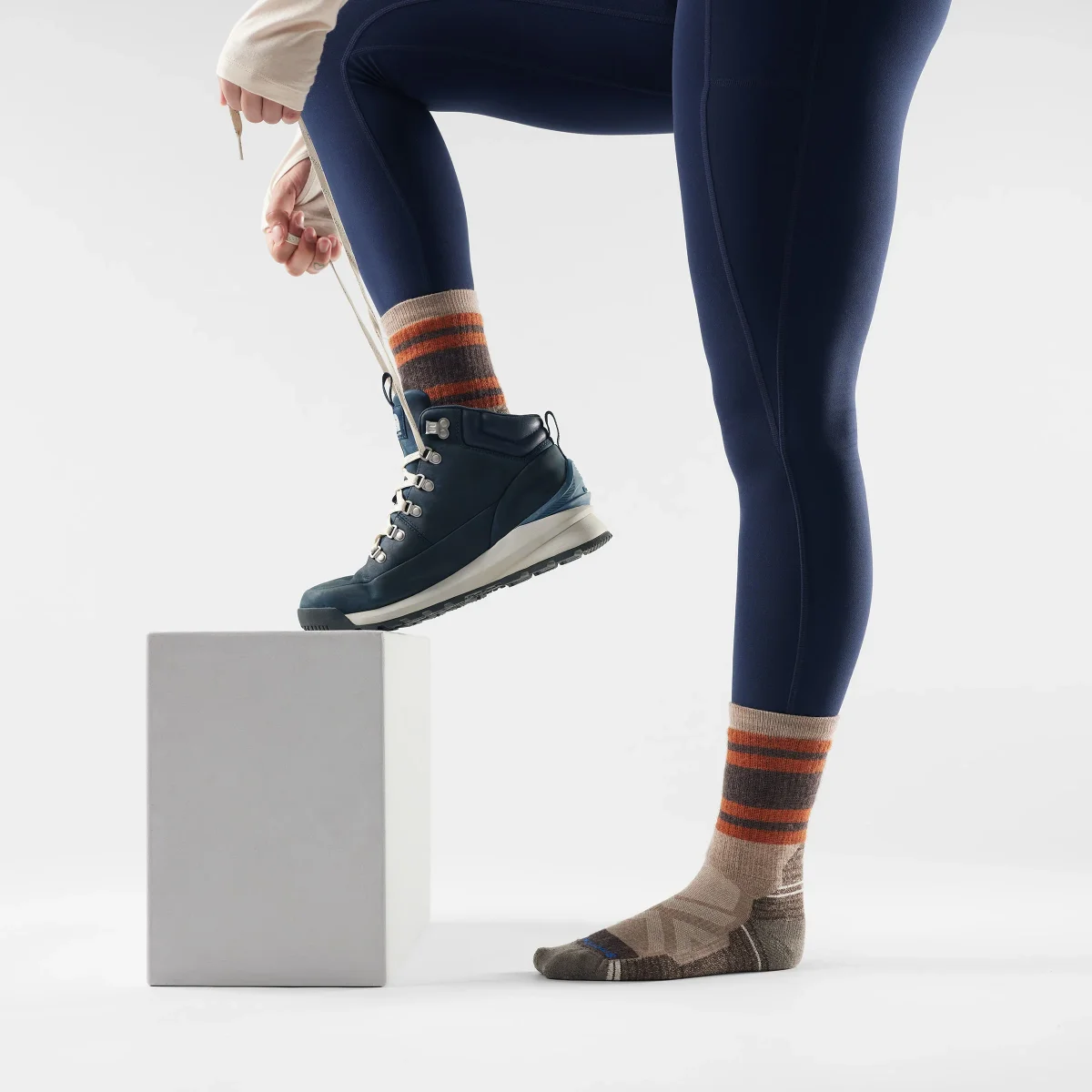 Wandersocken Full Cushion Crew mit Lolo Trail-Print - Imagen 3
