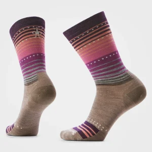 Alltagssocken Crew mit Stitch Stripe-Print für Damen