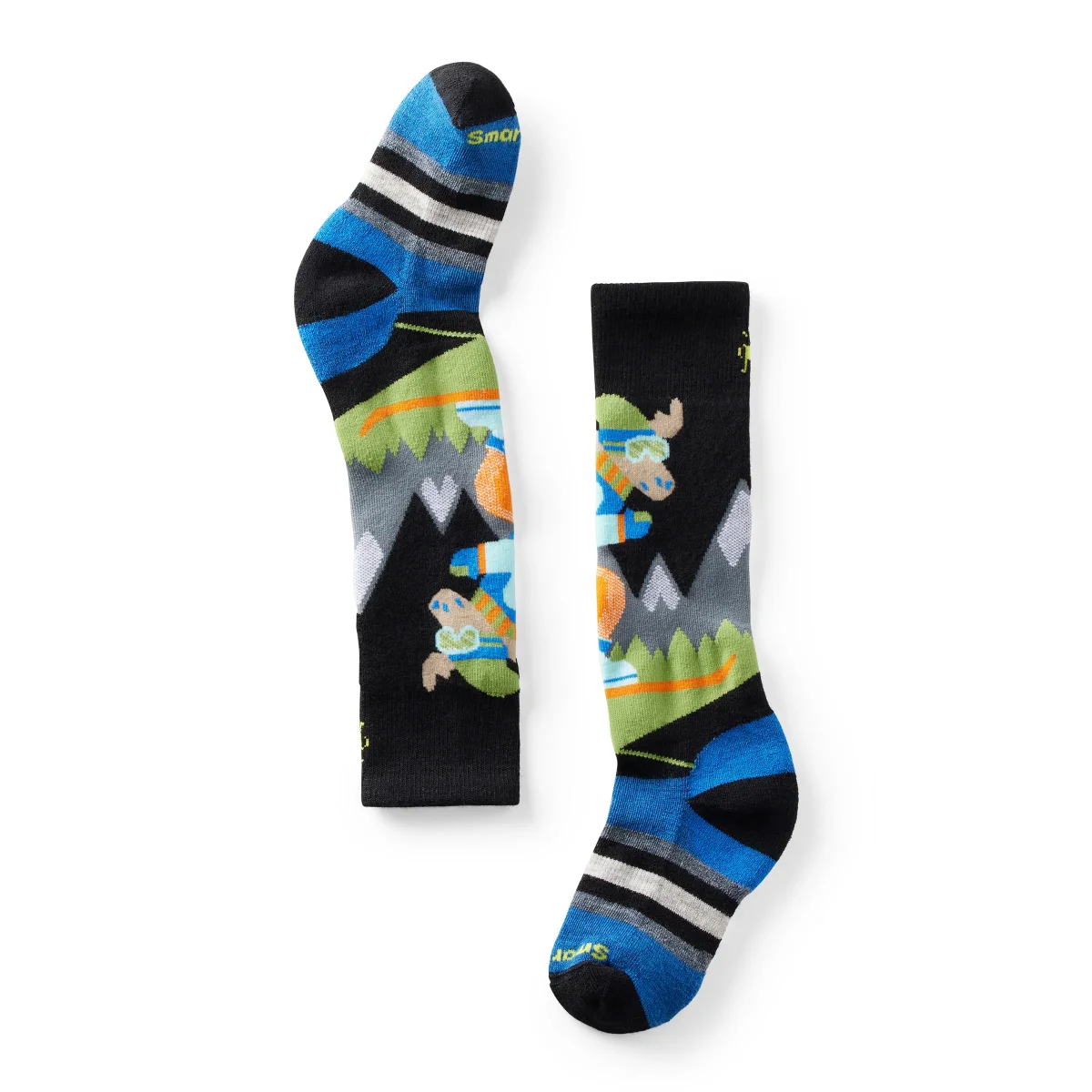 Calcetines deportivos de invierno Full Cushion Mountain Moose OTC para niños - Imagen 2