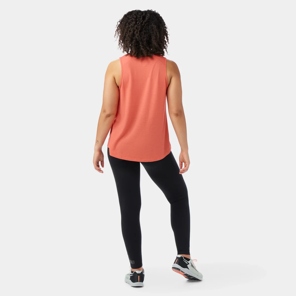 Camiseta para mujer Active Mesh High Neck sin mangas - Imagen 3